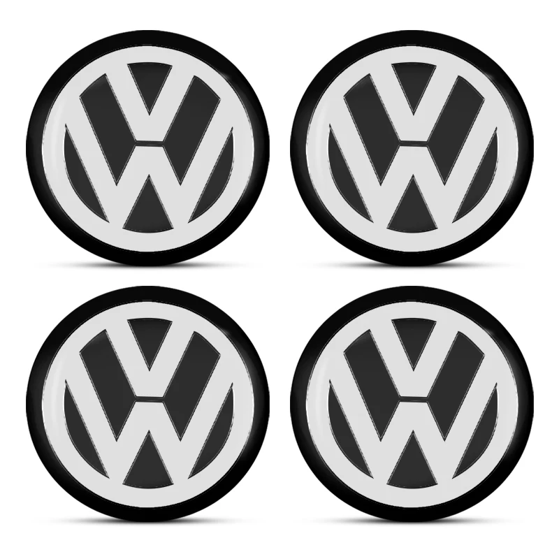 57mm Car Hub Center Cover Car Logo Sticker Car Goods For Volkswagen Jetta MK5 MK6 Golf-4 5 6 7 Passat 3B7 601 171 B5 B6 B7 T4 T5