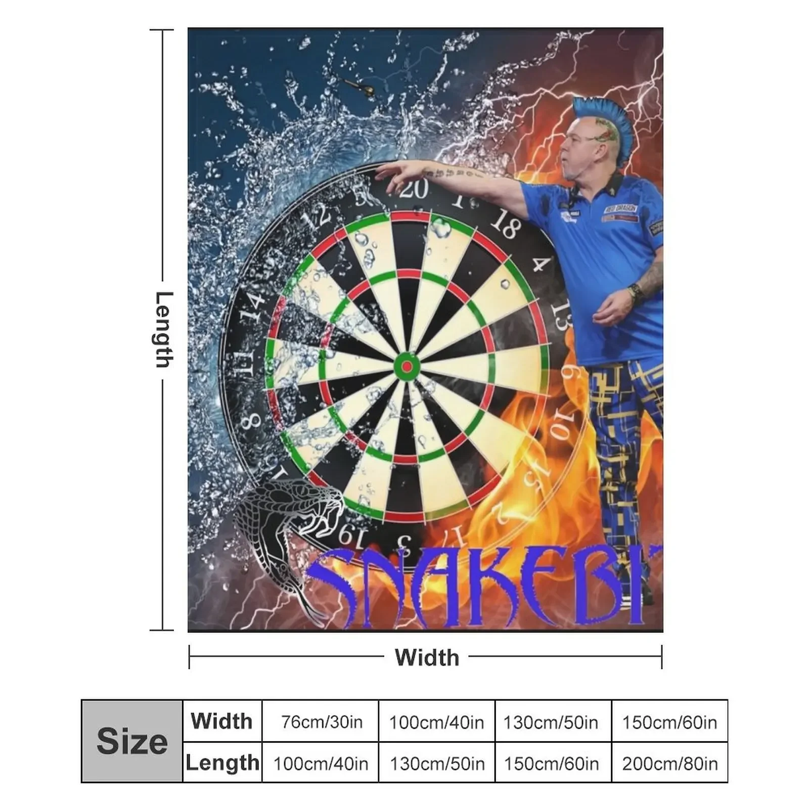 بطانية رمي بيتر رايت سانب بايت هدية شخصية كيس نوم بطانيات تزيين ريتروس