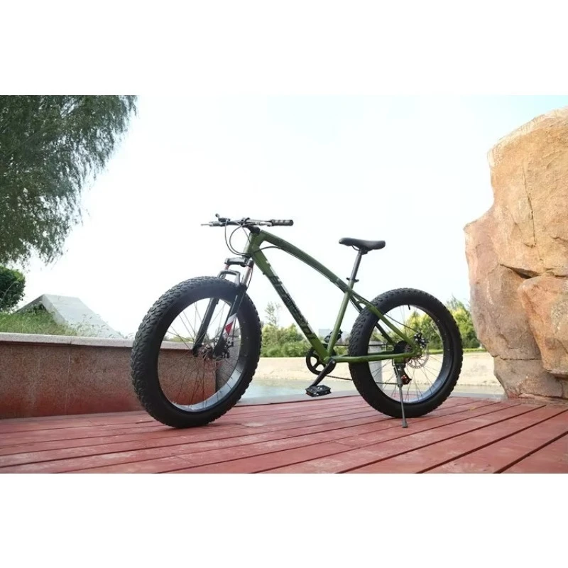 Bicicleta de Montaña de 24 Pulgadas y 21 Velocidades con Frenos de Disco Mecánicos, Cuadro de Acero y Suspensión Completa para Compradores al por Mayor