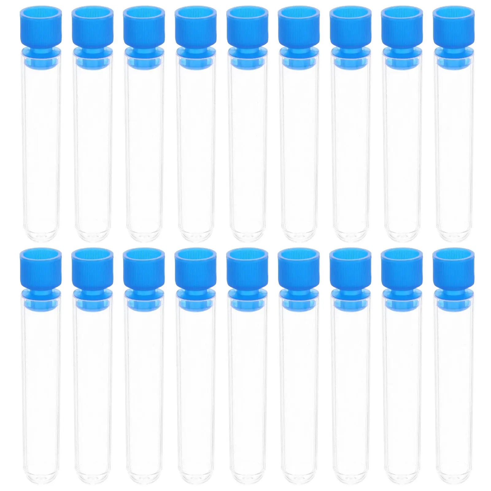 

50 Pcs Laboratory Test Tube Tubes Sample Vial Chocolate Vials Clear Container
