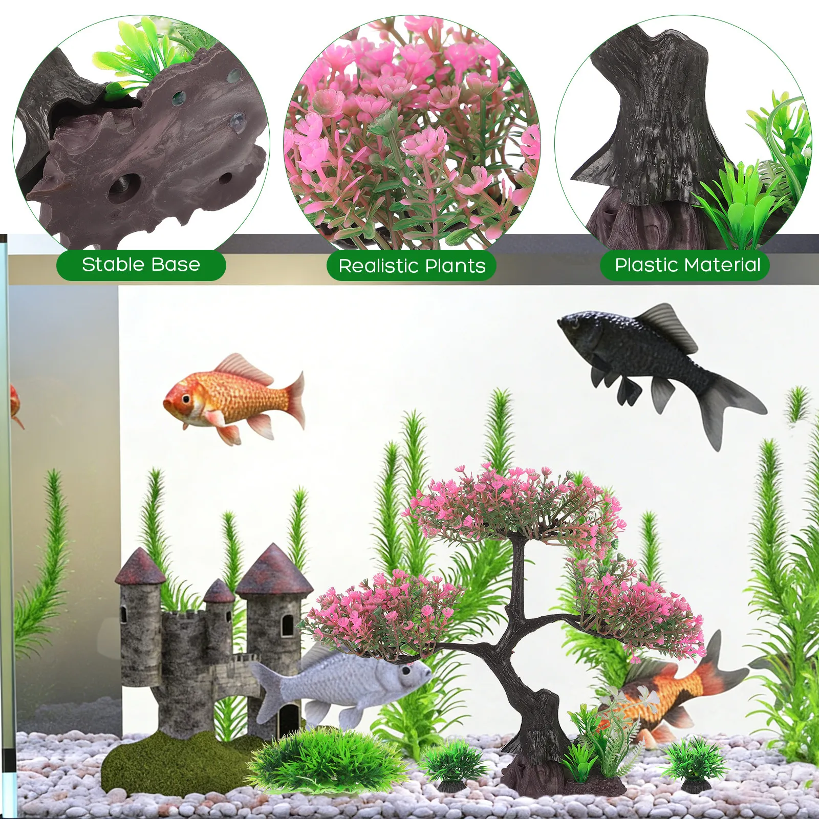 1 Set Künstliche Aquarienpflan – Aquarium Fish Variety Bewertung und Preis