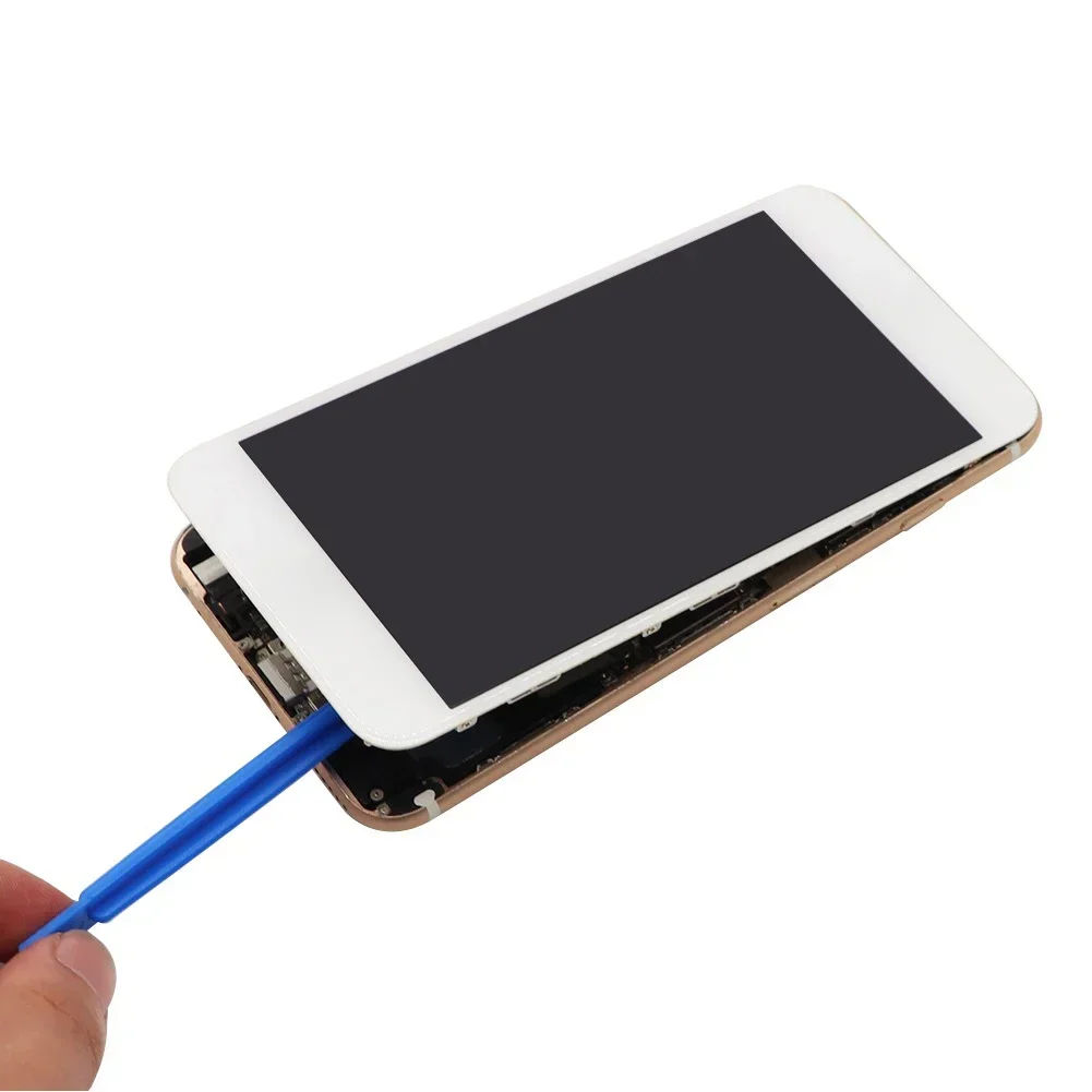 12ชิ้นพลาสติกแงะเครื่องมือบาร์ใบมีดชุดเครื่องมือซ่อมสำหรับอุปกรณ์อิเล็กทรอนิกส์ชุดเครื่องมือเปิดหน้าจอสำหรับซ่อมโทรศัพท์