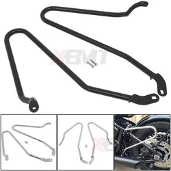 Motorcycle Saddlebag Support Bracket Side Mount For Triumph Bonneville Bobber Black Speedmaster 1200 2018-2023
