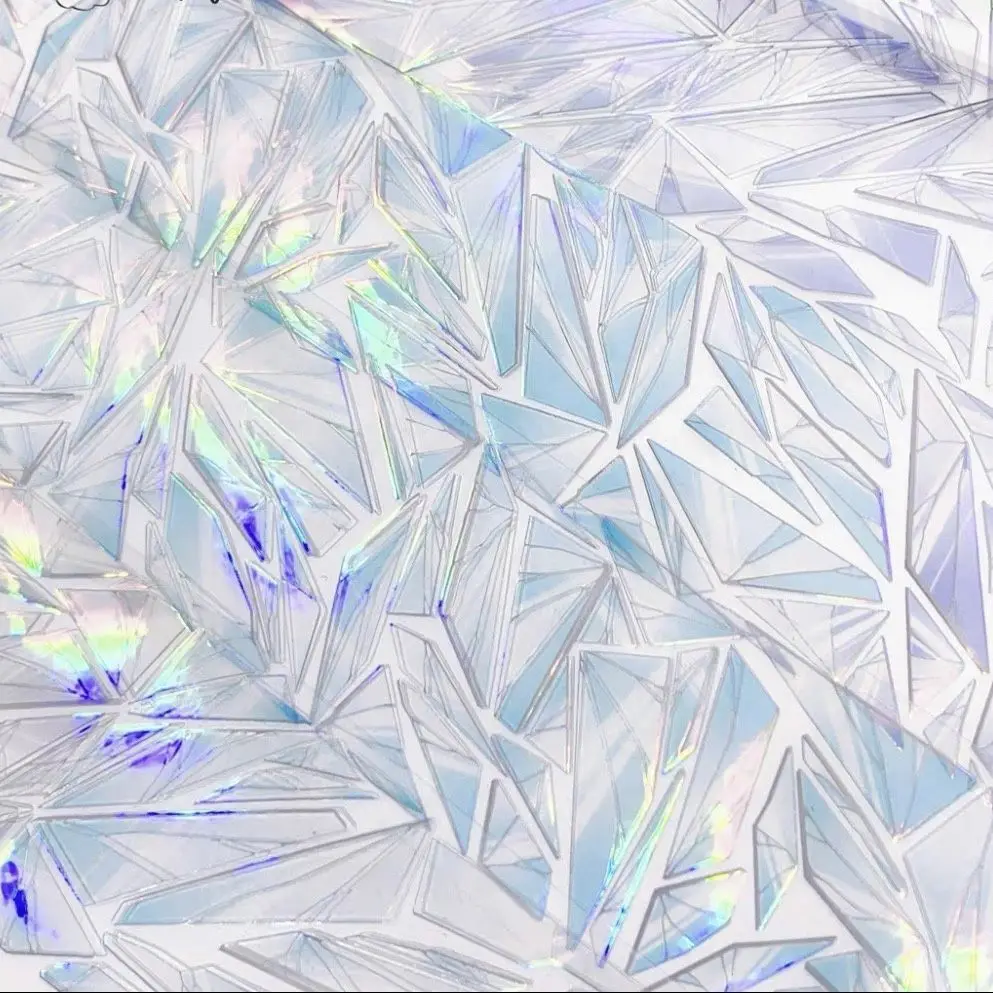 1 Loop Broken Glass Shiny Washi PET Tape