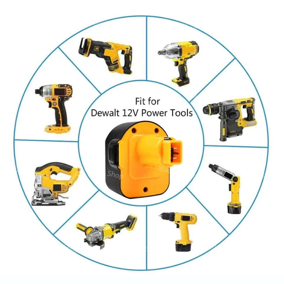 Новый аккумулятор 12 В 4800/6800/9800 мАч для инструментов dewei DE9074 DC9071 DE9037 DE9071 DE9075 DW9071 DW9072 DC756 DC980 DC981 DW051