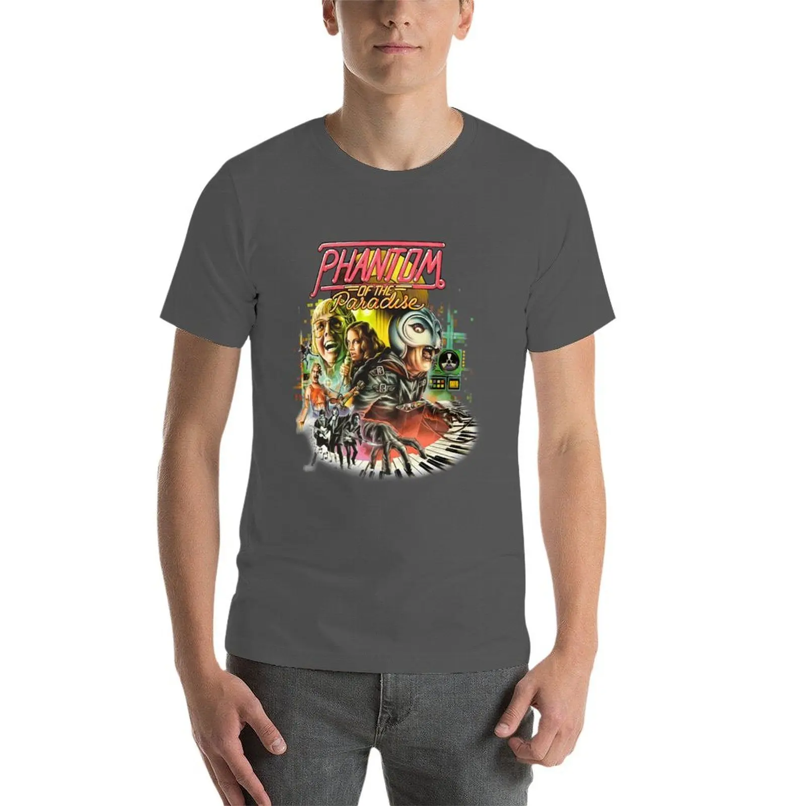 Phantom of the Paradise Characters T-Shirt Mechanic Work Tee Shirt