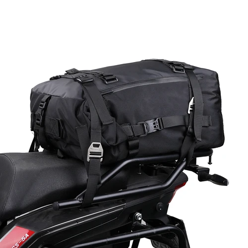 Imagen 2 del producto Rhinowalk-Bolsa de asiento trasero para motocicleta, mochila de ciclismo multifuncional impermeable de 10/20/30L, bolsa de equipaje modificada con sillín Universal
