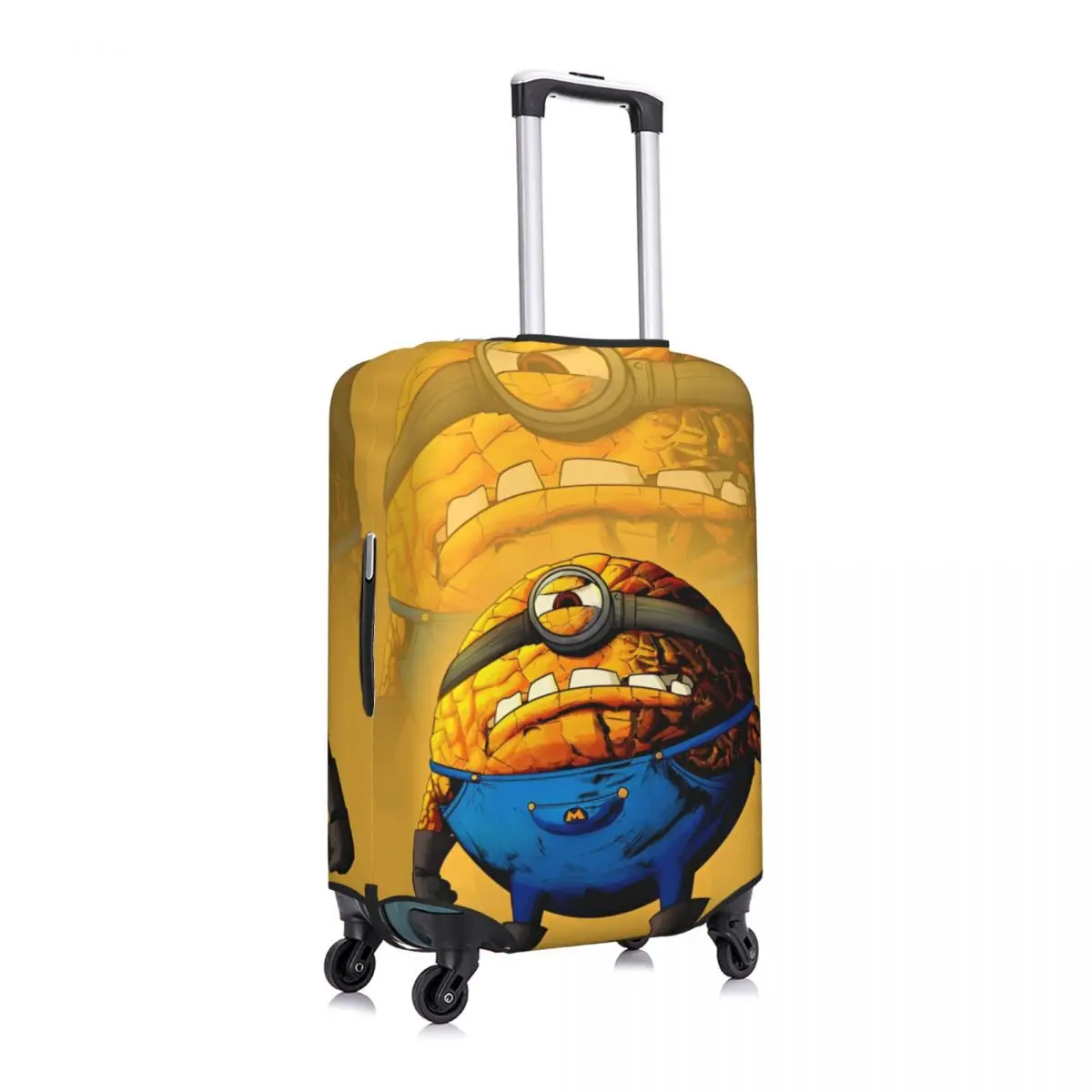 Minions The Rise Of Gru Suitcase Cover Practical Travel Protector Luggage Accesories Flight