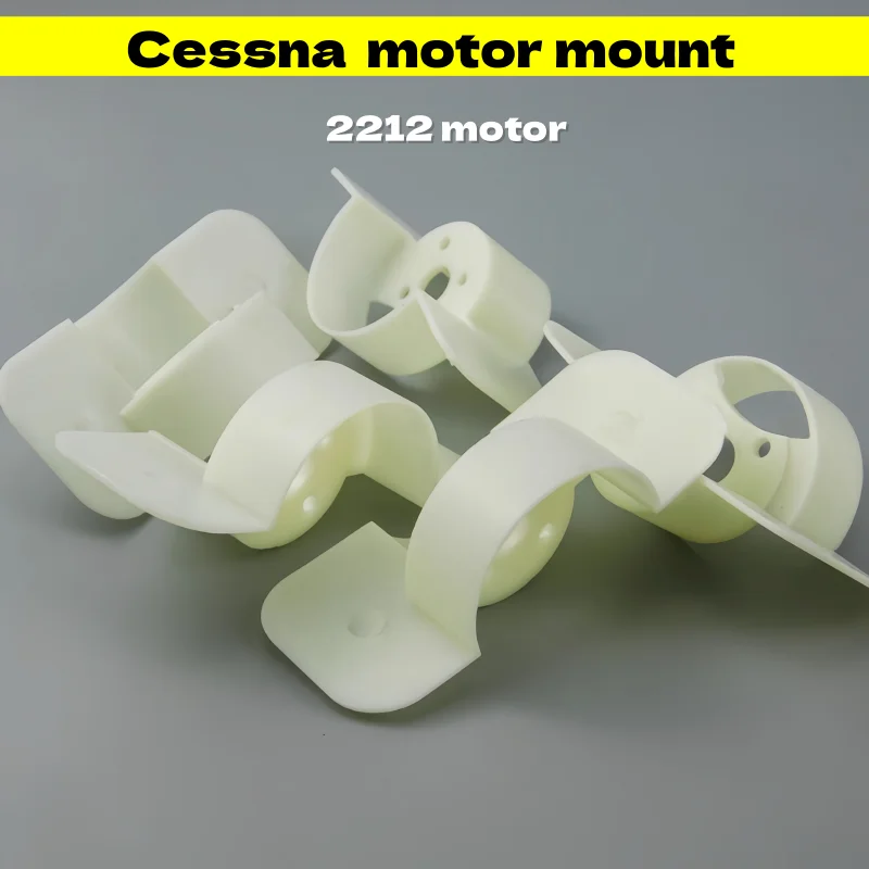 Supporto motore Cessna PLUS da 5 pezzi, modello di aereo ad ala fissa, supporto motore brushless 2212