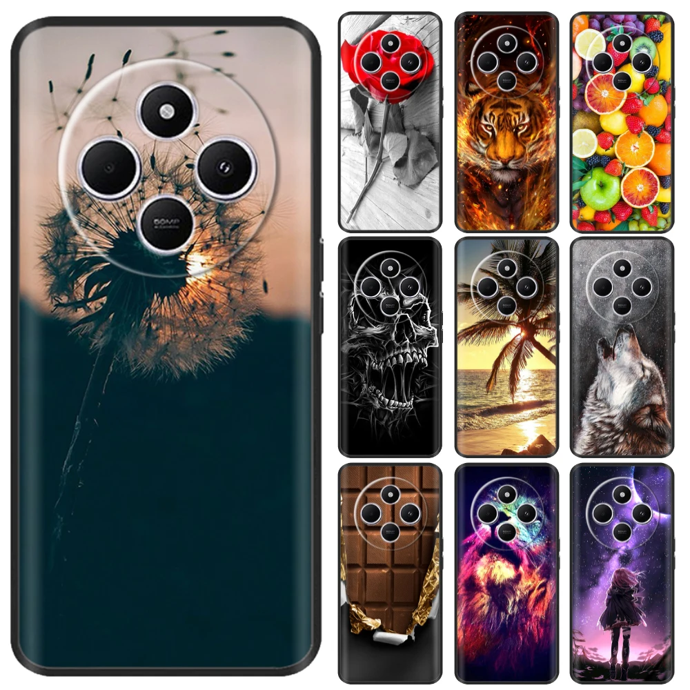 For Xiaomi Redmi A4 Case Cover For Xiaomi Redmi A4 RedmiA4 6.71" Funda Popular Flower Butterfly Soft Silicone Phone Cases Bumper