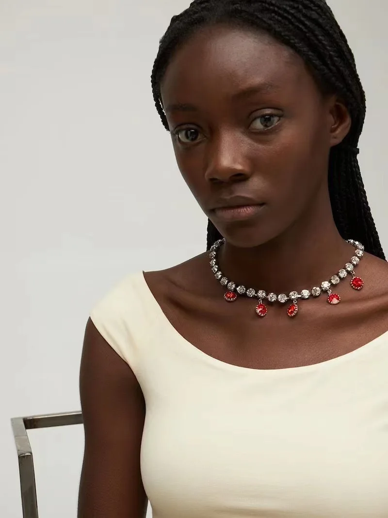 Necklace Temperament Light Luxury Fashion Fringe Pendant For Women Luxury Collares Para Mujer Collar Jewelry Collier Femme