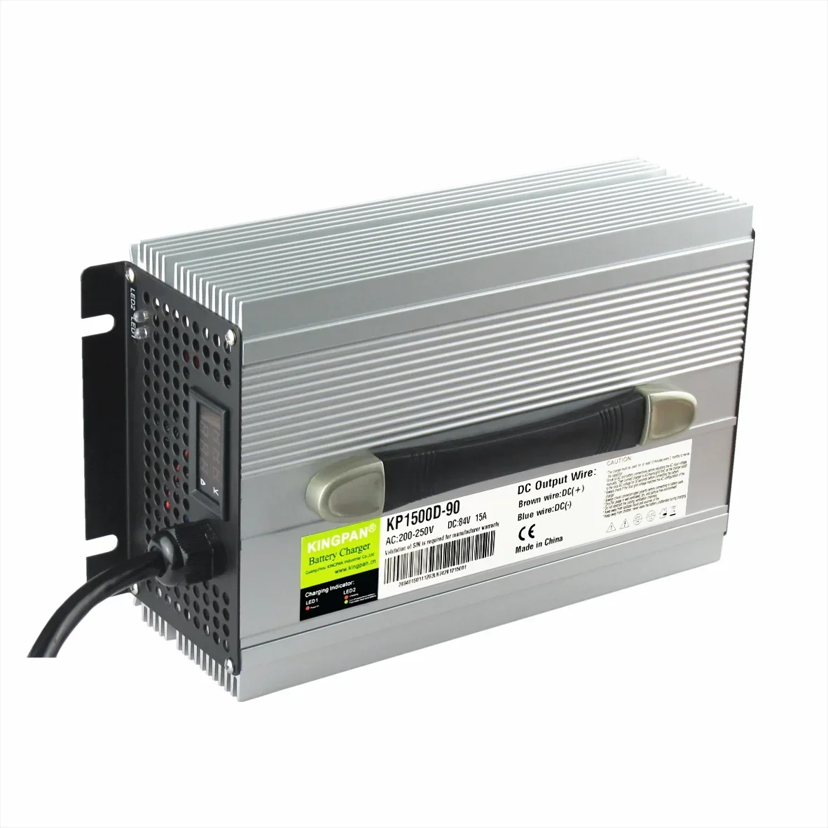 CE KC PSE-Zertifikat 1500 W 12 V/65 A 24 V/45 A Blei-Säure-Lithium-Batterie-Ladegerät Elektro-Motorrad-Golfwagen Gabelstapler-Traktor