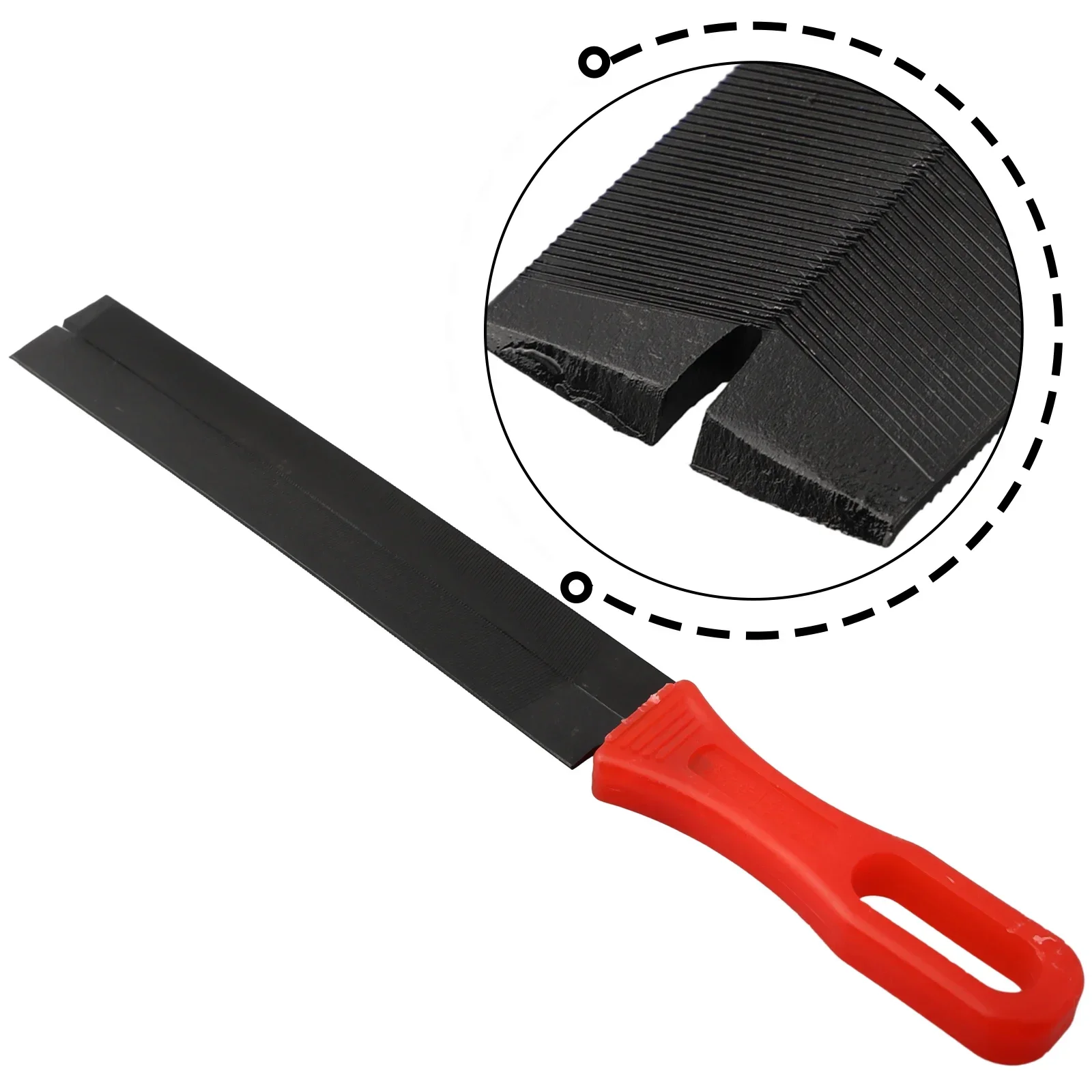 1PC Steel And Rubber Grinding Rasp 150/200mm Saw Files Hand Saw For Sharpening And Straightening Diamond-Shaped Files