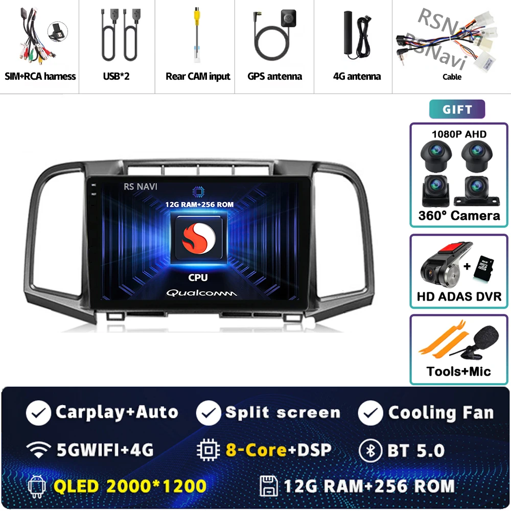 Variant: 2K 12G-256G 360 DVR