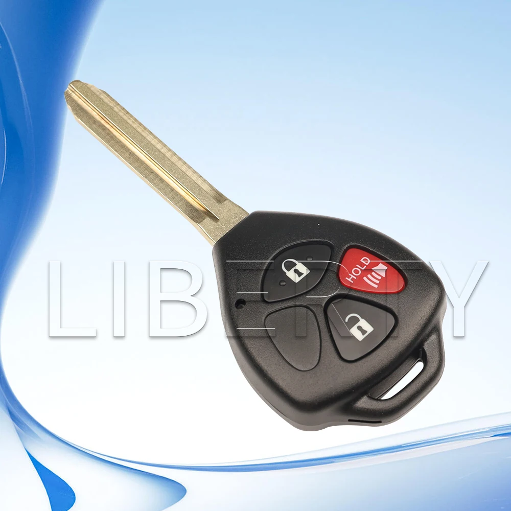 Liberty MOZB41TG Modified Smart Head Remote Card Key 312MHz 4D67 G Chip for Toyota Yaris Scion TC/XD/IQ 2005-2013 Toy43 Blade
