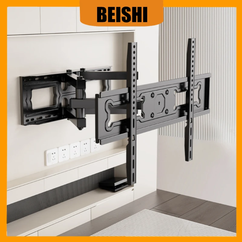 TV Wall Mount Bracket for 32-70Inch TV Full Motion TV Frame Swivel with Extendable Articulating Arm Max VESA 600x400mm Load 35kg