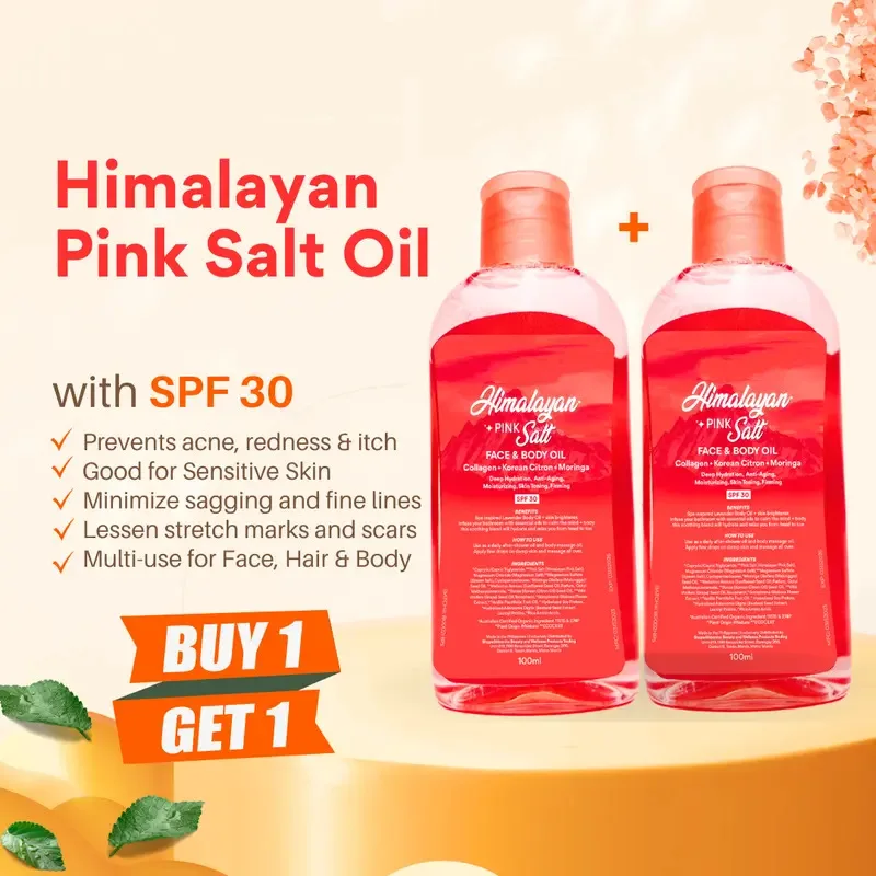 زيت تدليك الجسم بالملح الوردي الهيمالايا يوازن البشرة ويغذيها لاستخدام التدليك #2