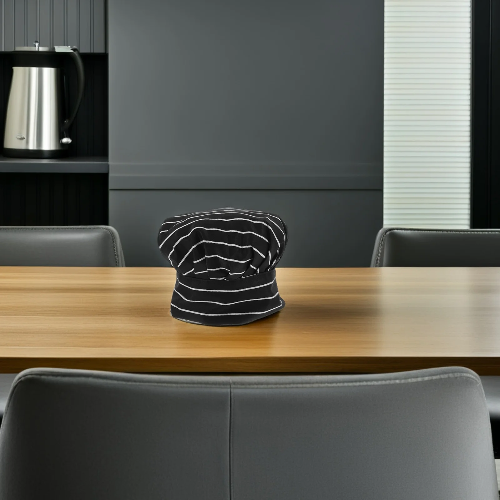 Gorro de Chef para adultos, gorro de cocina de algodón plisado profesional, ajustable para cocina de Hotel, uniforme de trabajo para hornear