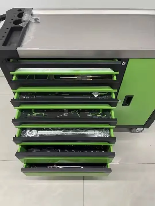 CE 2025 New Steel Tool Set Chest Lockers Storage Cabinet/Trolley/Cart with 200 PCS Mechanic Tool Kit for Workshop
