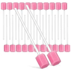 250 Pcs Disposable Oral Cleaning Swabs Dental Sponge for Sponges Stick