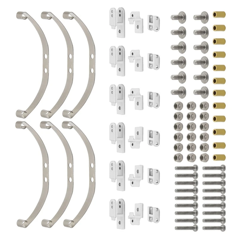 Accesorios de suspensión de amortiguación de resorte de hoja para coche, 1/16 MN, modelo WPL, B36, B16, Q60, Q63, Q75, Feiyu, 1 Juego