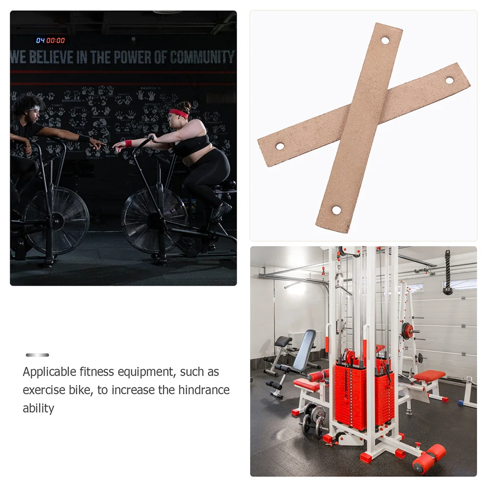 

3pcs Resistance Brake Pads No Slide Wear Resistant Strong Durable Exercise Bike Gifts