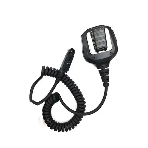 TYT MD-2017/MD-398 PTT 숄더 마이크 IP67 방수, 마이크 및 PTT가 포함된 다중 모델 DMR 라디오 액세서리 