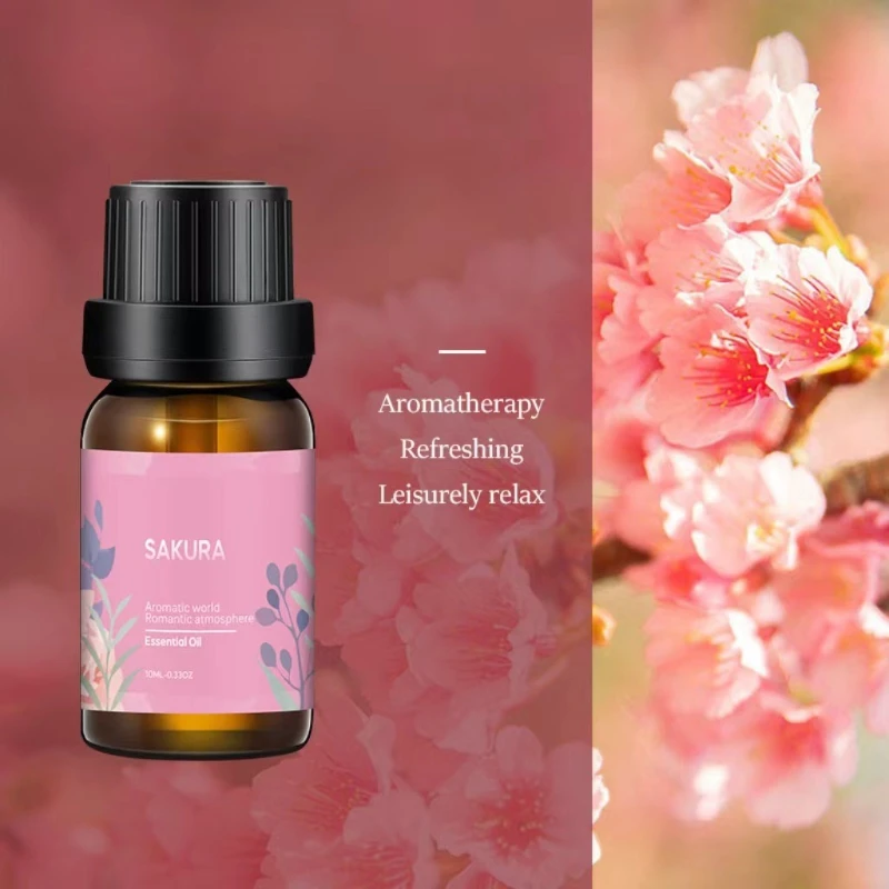 مجموعة زيوت عطرية للعلاج العطري قابلة للذوبان في الماء مكونة من 6 قطع لمعطر الهواء ومرطب مجموعة الزيوت العطرية النباتية الخاصة