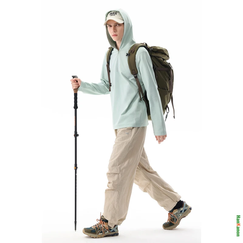 

Outdoor Quick-Dry Long-Sleeve T-Shirt: Moisture-Wicking Tech for All-Day Cool Comfort Camping Running, Sports Suitable for Both