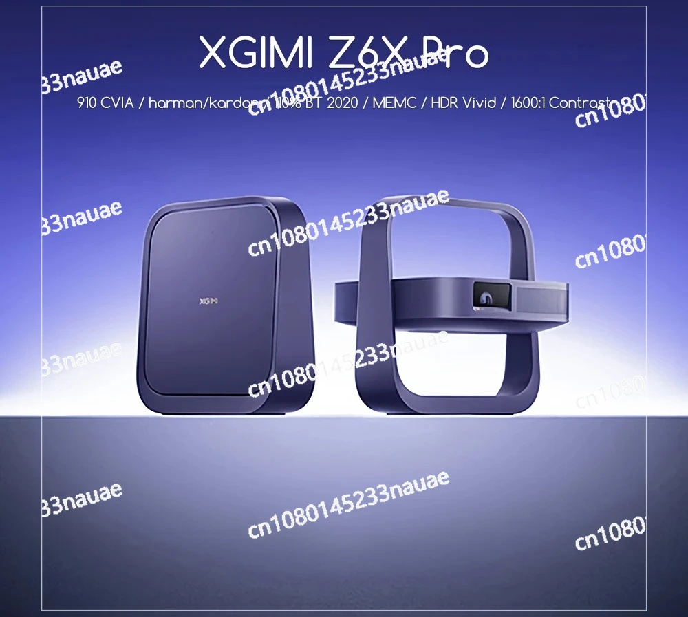 1080P Integrated Gimbal Holder Harman Sound Effects High-definition Home Theater XGIMI Z6X Pro Tri Color Laser Projector