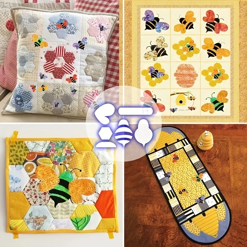 9Pcs Honey Bee & Ho…