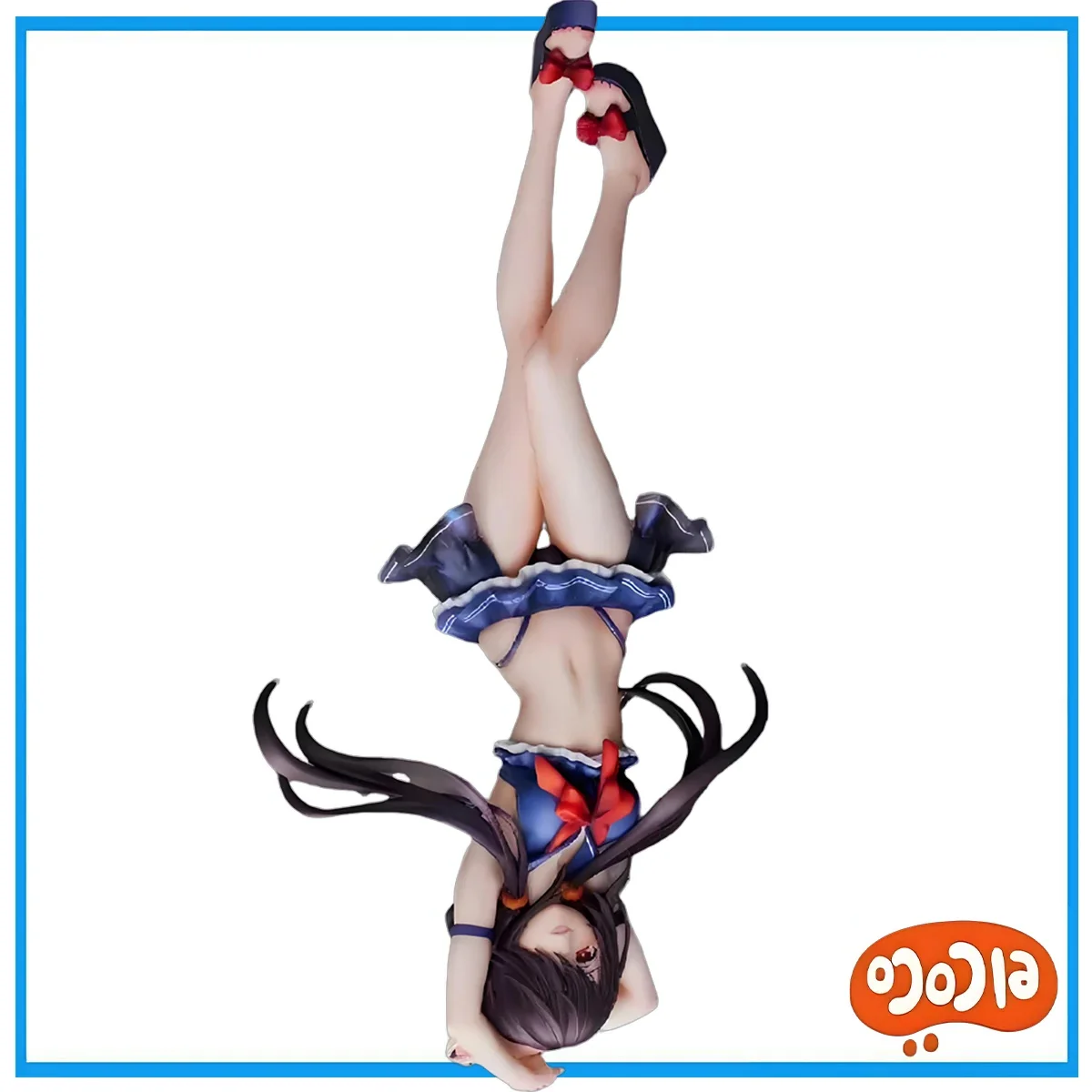 

In Stock ElCOCO Original Genuine 1/7 Anime Date A Live IV Tokisaki Kurumi 24cm Collections Model Toy Figures Birthday Gift