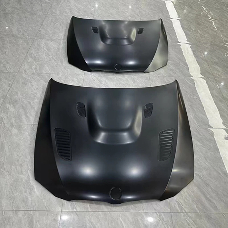 Picture 5: Upgrade Iron Aluminum M3 Engine Cover for 3 Series E92 E93 Pre 2005-2008 Easy Installation Front Bonnet Hood New Condition