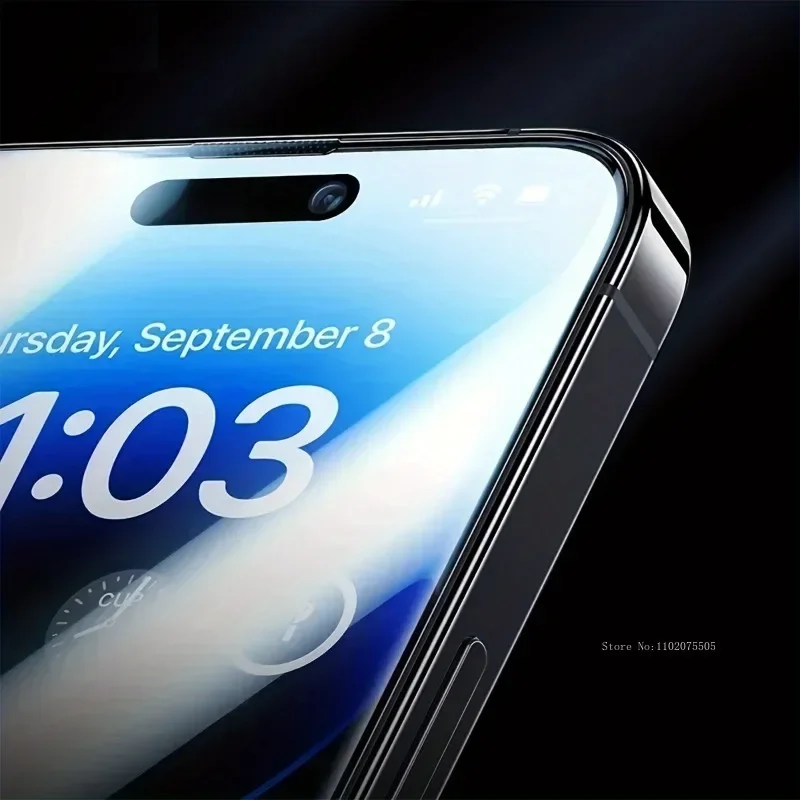 5PCS Copertura Completa Protezione Dello Schermo In Vetro Temperato Per iPhone 15 14 13 12 11 Pro Max Vetro di Protezione Per IPhoine XS XR X 8 7 Plus