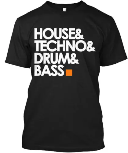 House Techno Drum and Bass teddymac Tee T-Shirt Made in the USA Size S to 5XL