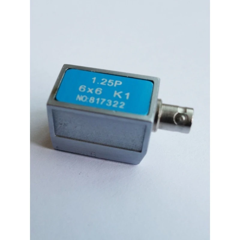 5P6 6K1 Short Front‑Edge Angle Beam Probe UT Transducer Small‑Diameter Tube Weld Testing Spare Parts