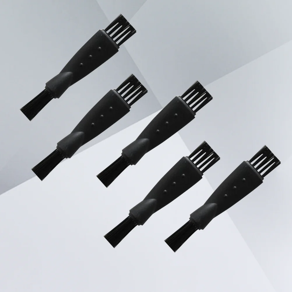 30 قطعة من منظف ماكينة الحلاقة الكهربائية خفيف الوزن ومحمول للوحة مفاتيح الهاتف في ماكينة الحلاقة وسهل الحمل والتخزين باللون الأسود #5