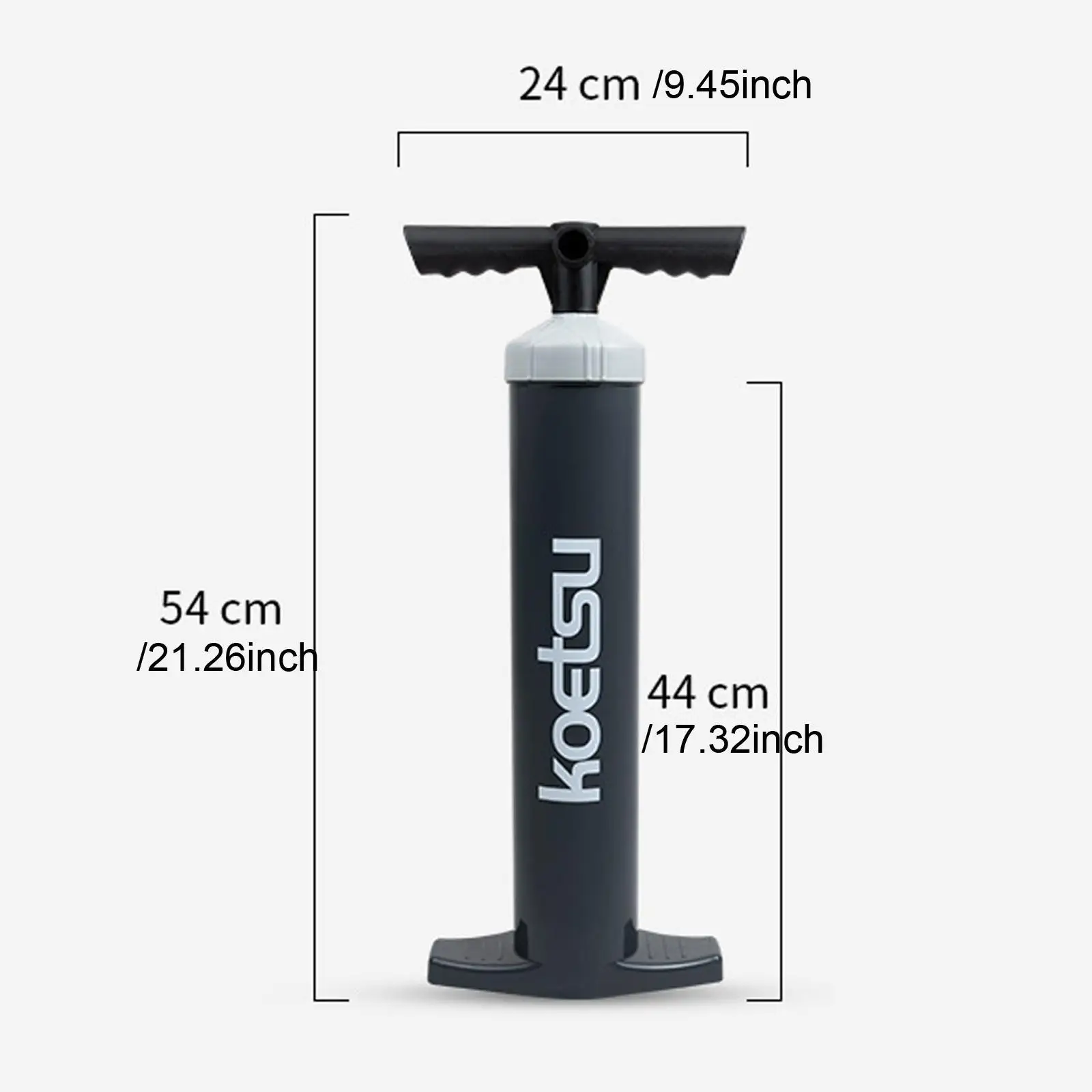 Kayak Air Pump Manual Pump Accessory Convenient Lightweight Inflation Handheld Versatile Paddleboards Hand Pump Compact