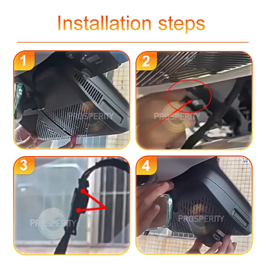 جديد! التوصيل والتشغيل واي فاي جهاز تسجيل فيديو رقمي للسيارات داشكام OEM لشيري استكشاف 06 Jaecoo J7 phev 2025 2024 2023 مع التحكم في التطبيق