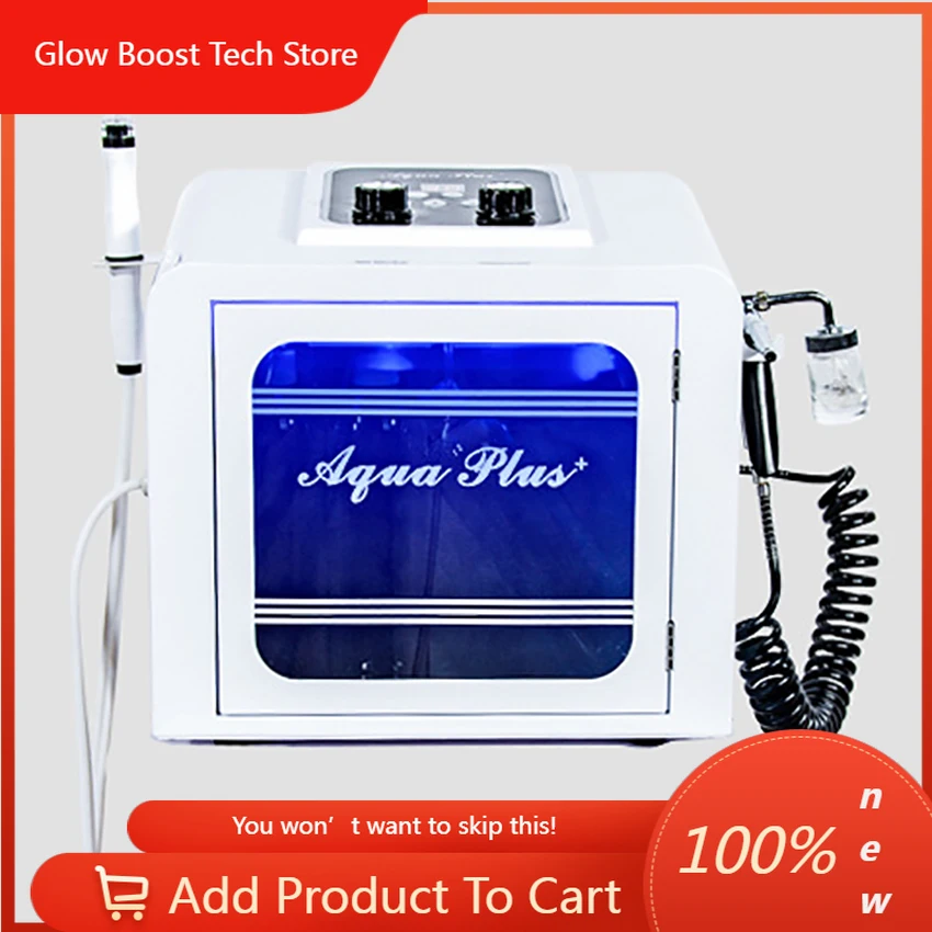 

GB2 In 1 Oxygen Spray Water Facial Skin Care Machine Dermabrasion Hydro Machine For Face Deep Cleansing Beauty Instrument