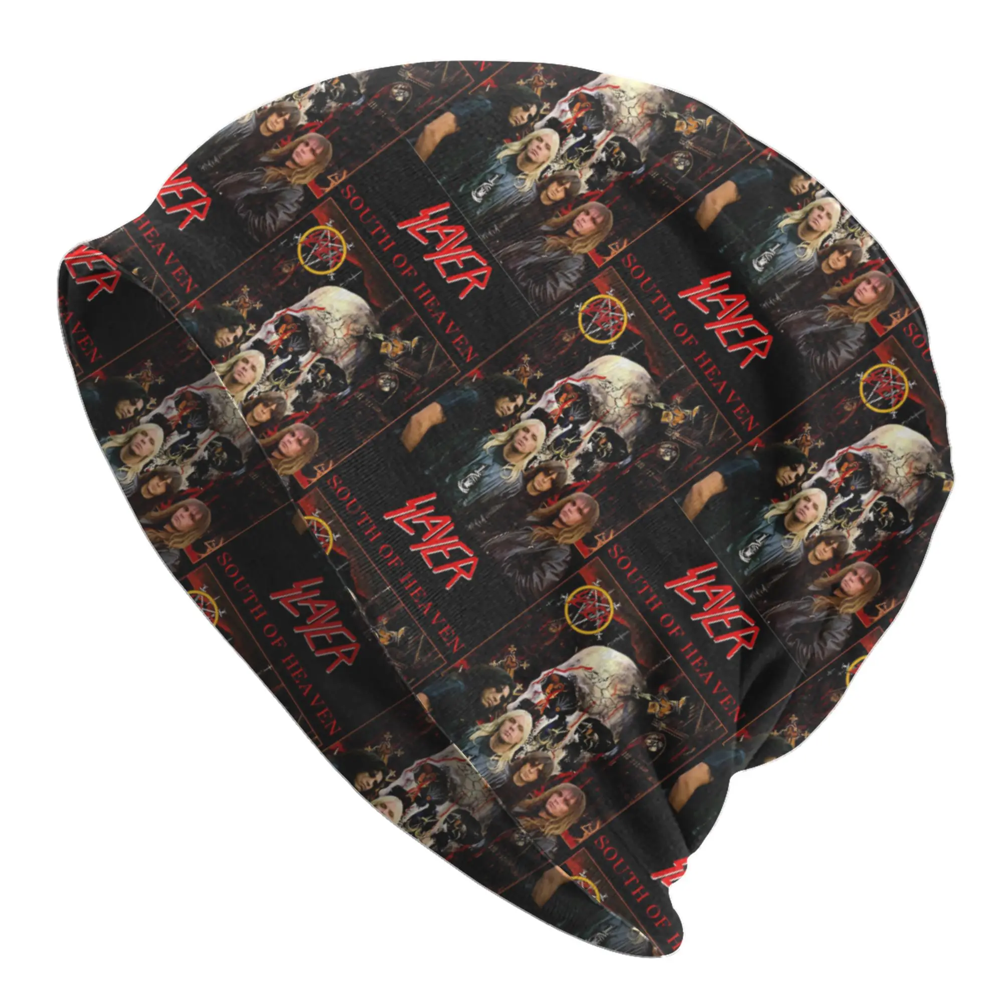 Heavy Metal Rock S-Slayers Bonnet Hats  Hip Hop Knitting Hat For Men Women Warm Winter  Skullies Beanies Caps