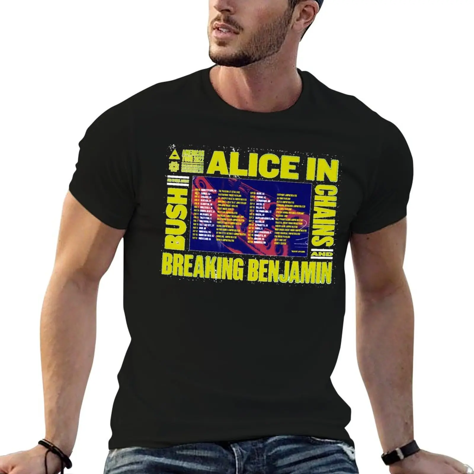 Alice algodón fechas marca hombre camisa 2022 100% Tour vs camisa de algodón de lujo hombres camiseta BB t cadenas t con