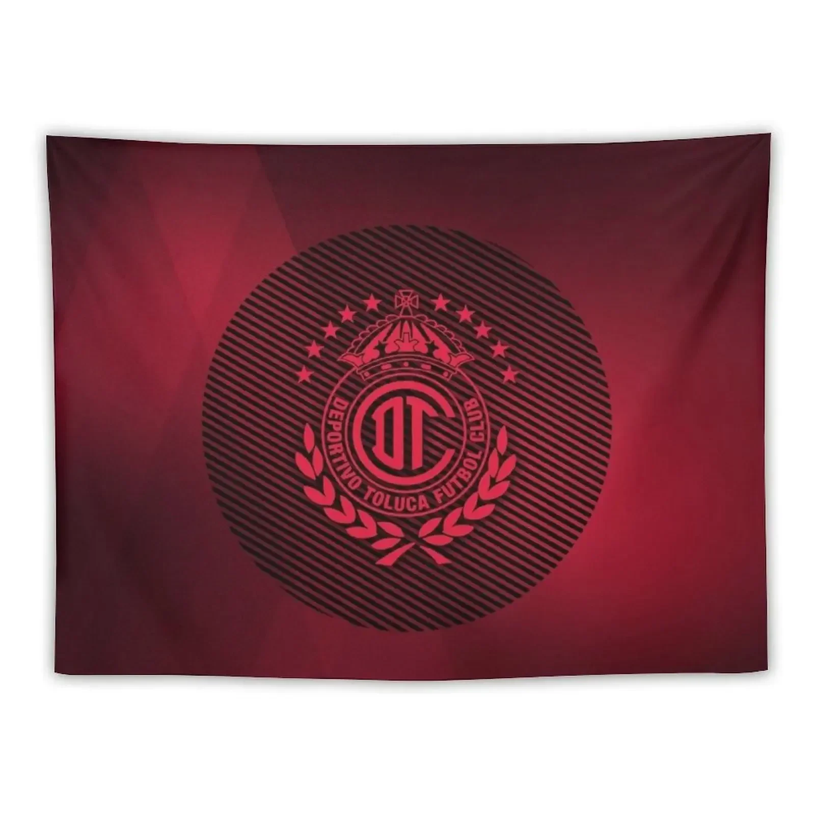 deportivo toluca-fc Tapestry Tapete For The Wall Wall Coverings Room Decoration Aesthetic Tapestry