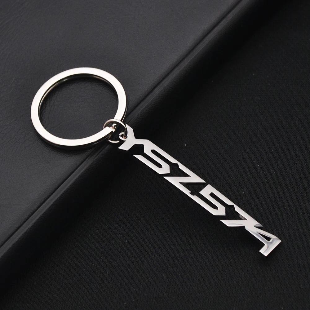 Personalized Customized English Name Key Chain Stainless Steel Cutting Jewelry Electroplating Key Ring For Men and Women view 5