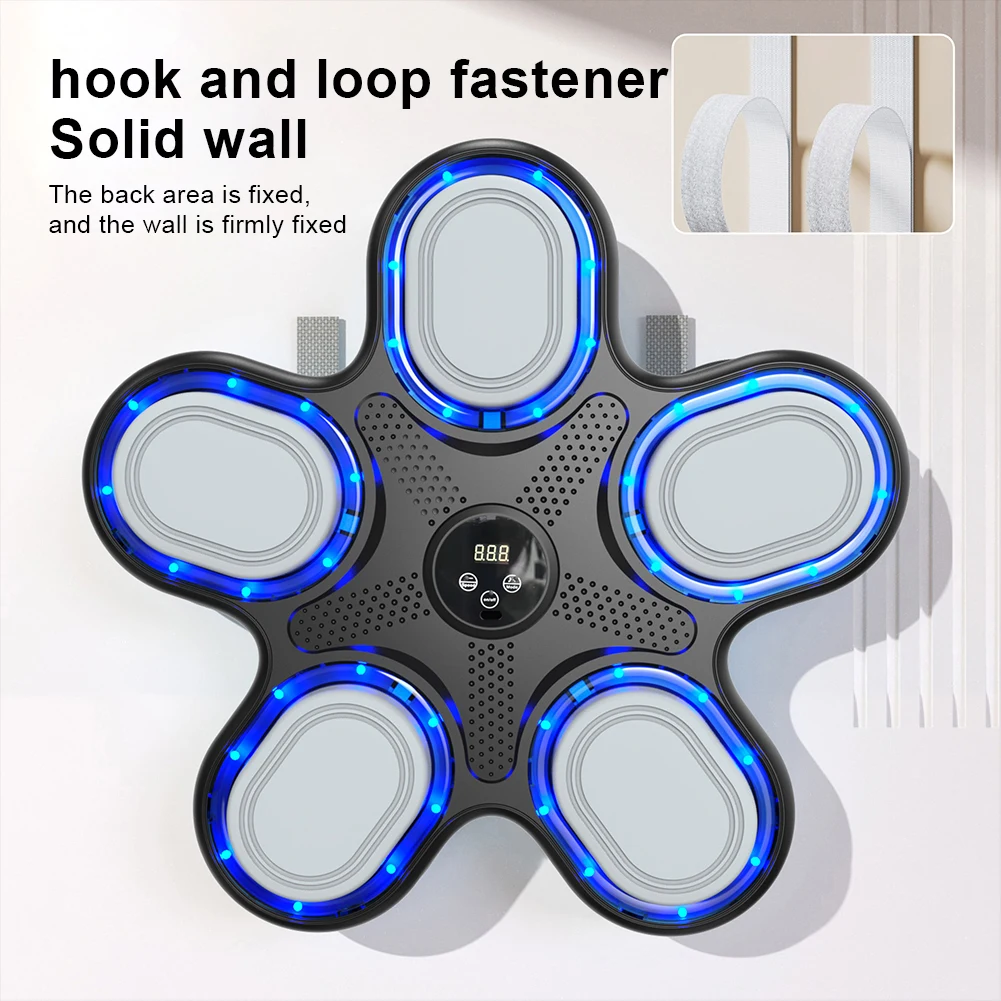 Smart  Music Boxing Machine USB Rechargeable Boxing Fitness Machine Wall Mounted Boxing Target