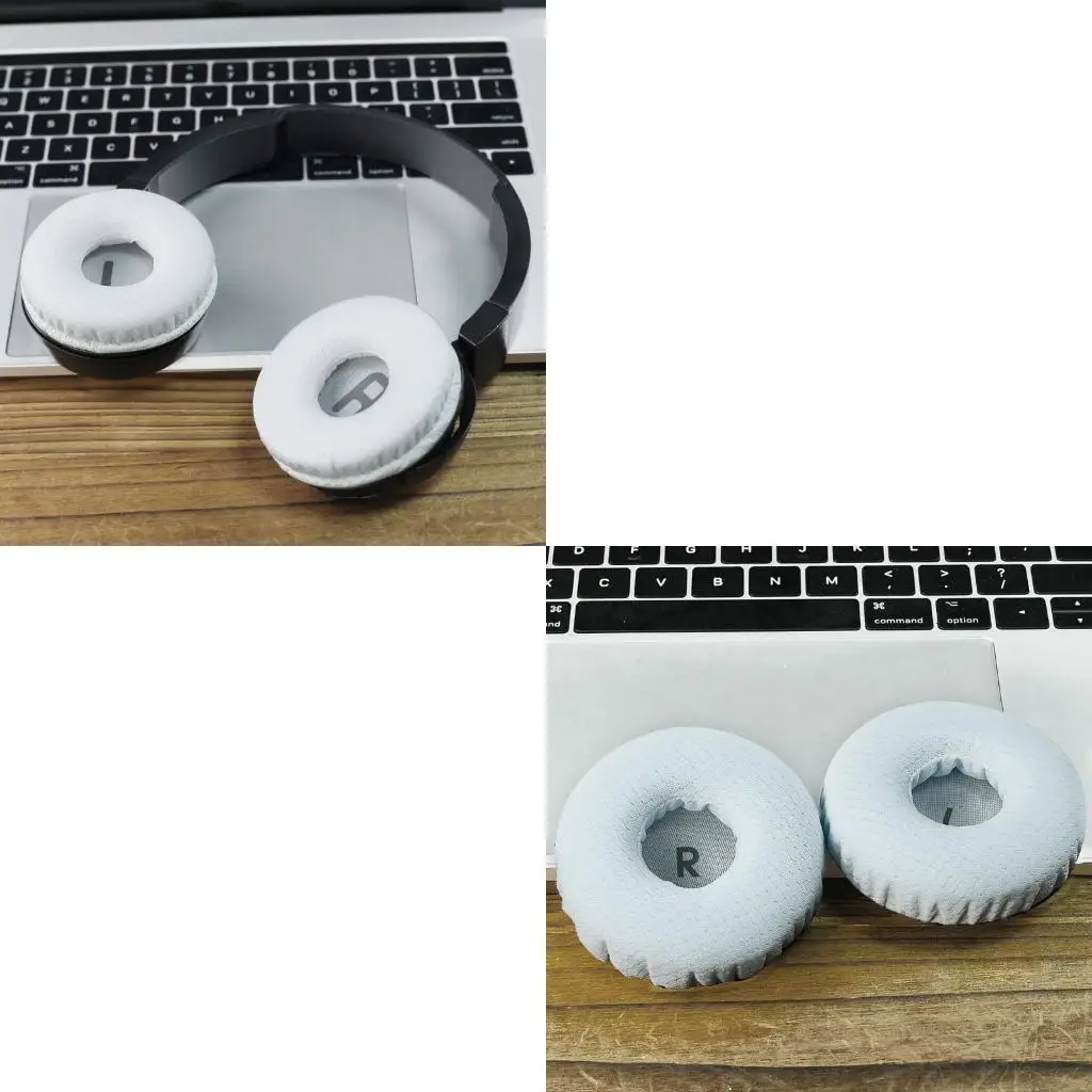 J78A Replacement Ear Cushions Offering Inner Grip Texture for JR300 T450BT T500BT Stability Improves Listening Experience