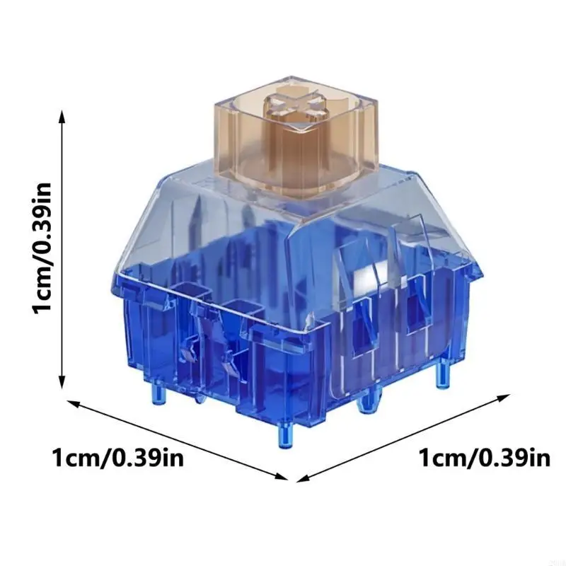 20cb Deep Sea Whale Island Lonely Island Linears Silent chuyển đổi cho bàn phím cơ khí và hộp chống thấm nước và không