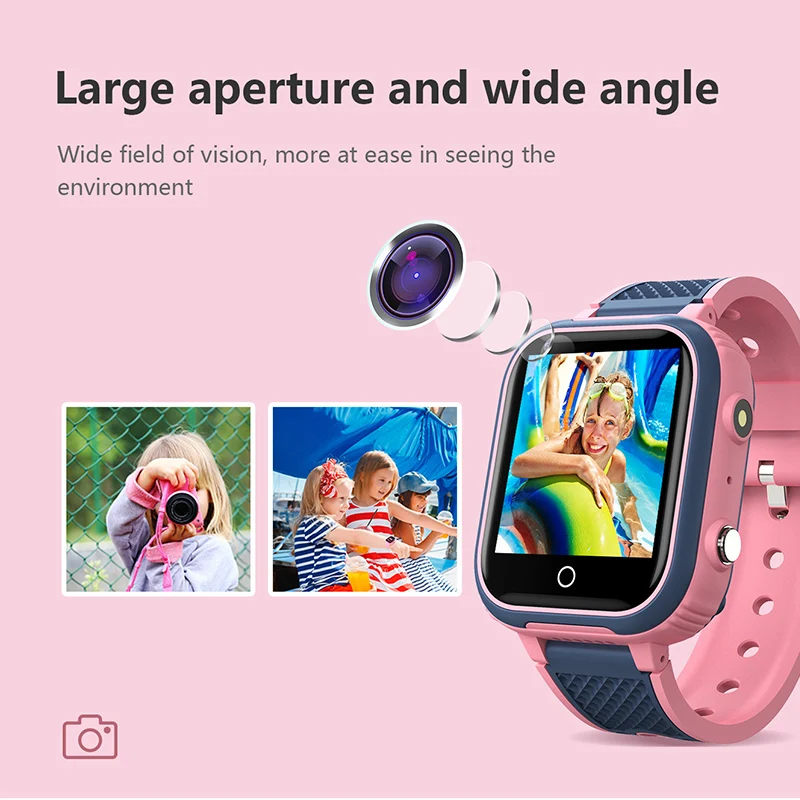 4G Smart Watch Kids Camera GPS WIFI IP67 Waterproof Child Students Smartwatch Video Call Monitor Tracker Location Phone Watch