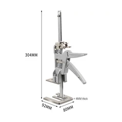 Gospodarstwo domowe oszczędzające pracę Jack ręczne podnoszenie narzędzie do drewna regulacja wysokości winda Panel drzwi narzędzie do podnoszenia płyt gipsowo-kartonowych