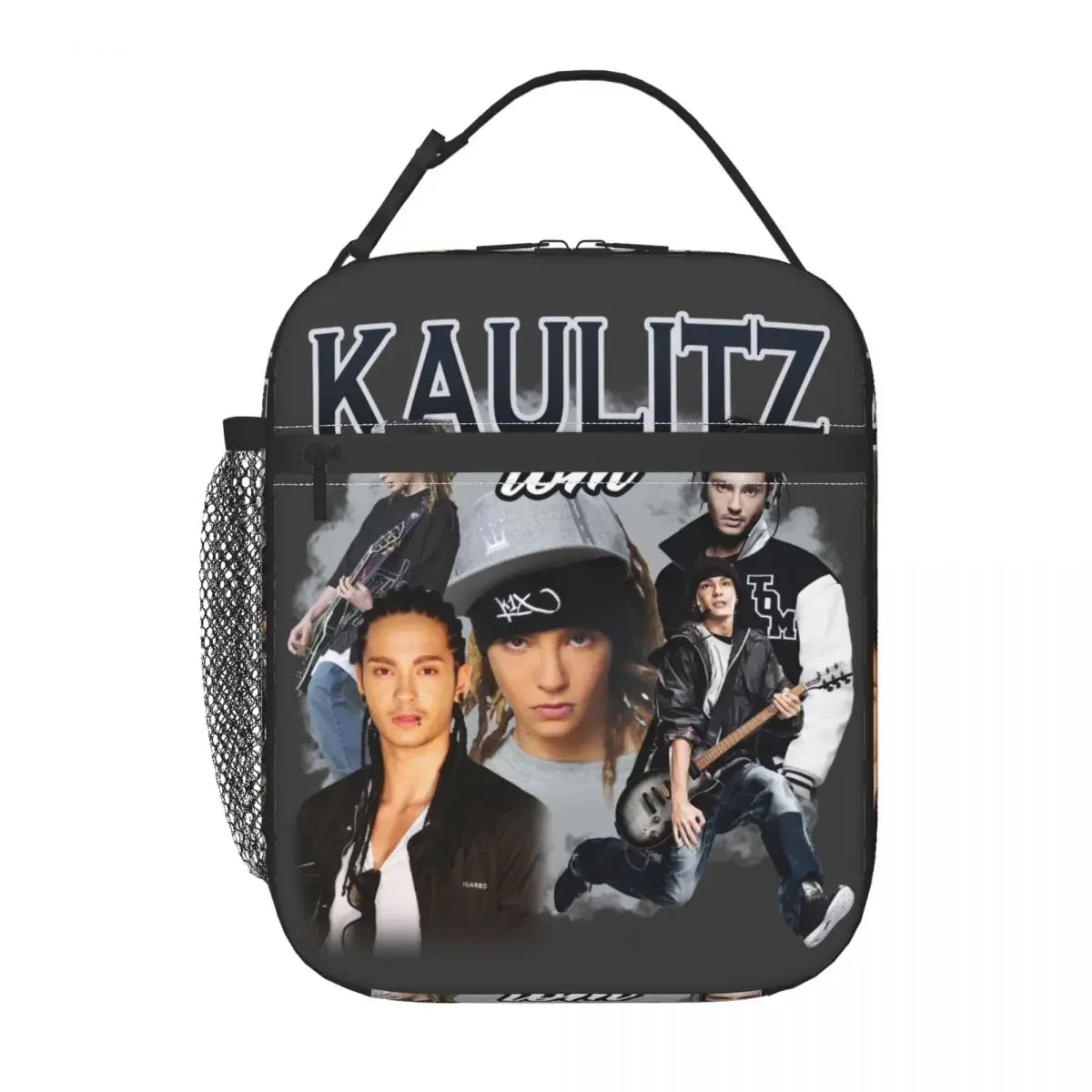 Tokio Hotel Tom Kaulitz Insulated Lunch Bags High Capacity Lunch Container Thermal Bag Tote Lunch Box School Food Handbags